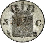 Nederland. Willem I. 5 Centimes 1825