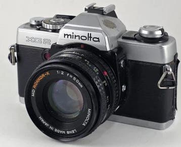 Minolta XG-2 + Minolta MD Rokkor-X 50 mm f.2 Appareil photo, TV, Hi-fi & Vidéo