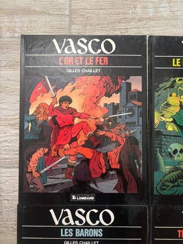 Vasco T1 à T17 - 17x C - EO/Ré - 17 Album - 1984/1999