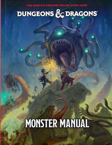 Dungeons & Dragons RPG Monster Manual 2024 *Engelse Versie*, Verzamelen, Ophalen of Verzenden, Nieuw
