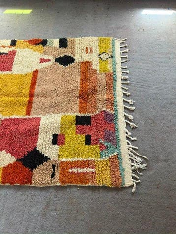 Boujad - Tapis - 180 cm - 146 cm - Tapis berbère en laine de