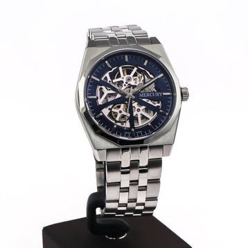 Mercury - Skeleton Automatic Swiss Watch - MEA488SK-SS-9 -