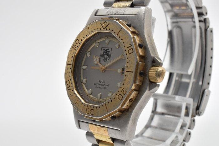 TAG Heuer - 3000 Professional - Zonder minimumprijs -, Bijoux, Sacs & Beauté, Montres | Anciennes | Antiquités