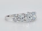 Zonder minimumprijs - Ring - 14 karaat Witgoud - 2.18ct. tw.