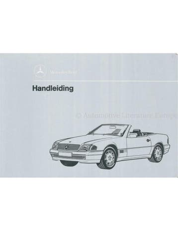 1993 MERCEDES BENZ SL KLASSE INSTRUCTIEBOEKJE NEDERLANDS