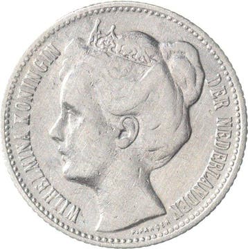 Nederland. Wilhelmina. 1/2 Gulden 1904 ZELDZAAM (Zonder