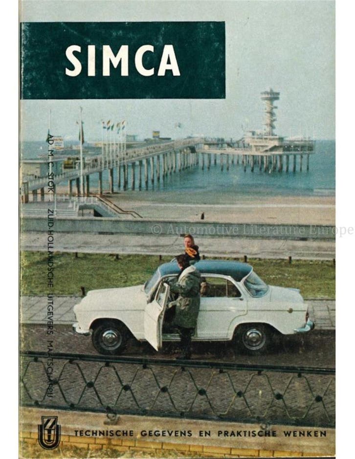 SIMCA ARONDE, TECHNISCHE GEGEVENS EN PRAKTISCHE WENKEN, Livres, Autos | Livres