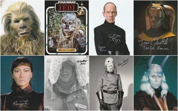 Star Wars - Big Lot of 8 Autographs!, Nieuw