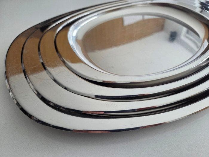 Alessi - Carlo Mazzeri & Anselmo Vitale - Schaal (4) -, Antiquités & Art, Antiquités | Meubles | Chaises & Canapés