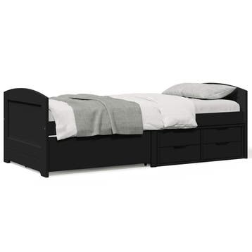 vidaXL Slaapbank met 5 lades zonder matras IRUN 90x200 cm, Huis en Inrichting, Verzenden, Nieuw