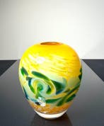 Maxence Parot - Vaas - Vaas met unieke opaalkleurige en, Antiek en Kunst