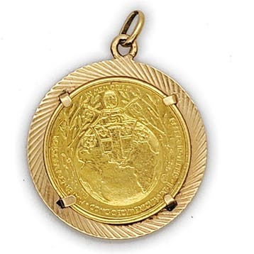 Kruishanger - 21.6 kt. Geel goud