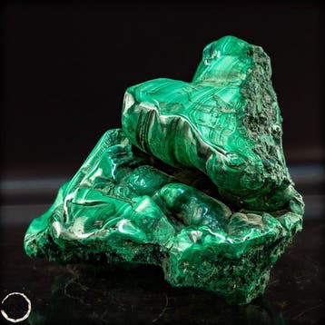 Uitzonderlijke malachiet-sculptuur – de levende energie van
