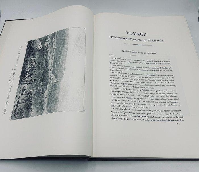 M. C. Langlois - Voyage pittoresque & Militaire en Espagne -, Antiquités & Art, Antiquités | Livres & Manuscrits
