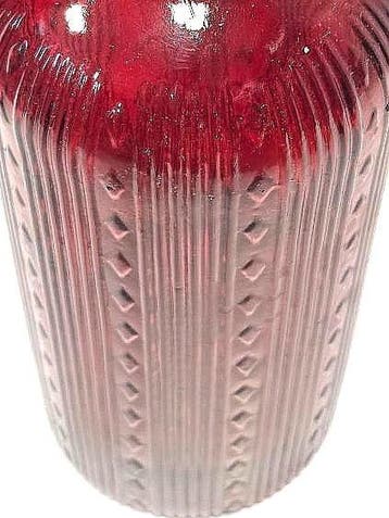 Bouteille - Siphon rouge moderniste, Antiquités & Art