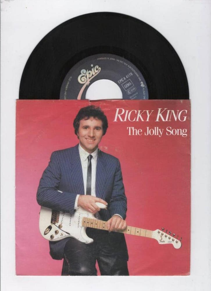 Ricky King – The Jolly Song / Reggae Island (1-7-Vinyl-Sing, Cd's en Dvd's, Vinyl Singles, Ophalen of Verzenden