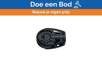 Bieden: Harken 75mm Black Magic Foot Block -, Watersport en Boten, Ophalen of Verzenden, Nieuw