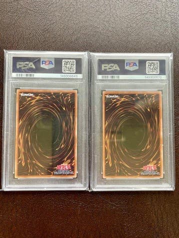 Konami - 2 Graded card - Yu-Gi-Oh! - Serpent Night Dragon