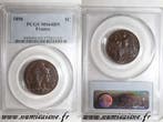France Frankreich Km 842 5 Centimes 1898 Typ Dupuis Pcgs..., Verzenden, België