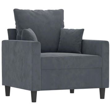 Fauteuil Fluweel -41% Retour deal! Weg is weg, Overige materialen, Verzenden, 75 tot 100 cm, Zo goed als nieuw
