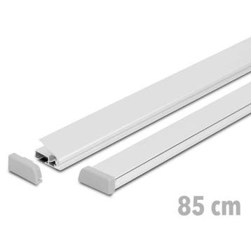 Posterrails | STANDARD | Aluminium | Zilvergrijs | Lengte, Verzenden