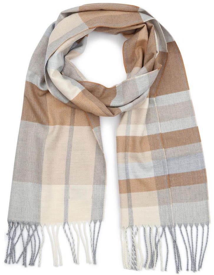 Suitable Sjaal Softfeel Ruiten Beige maat  Heren, Kleding | Heren, Mutsen, Sjaals en Handschoenen, Nieuw, Verzenden