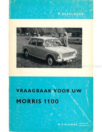 1962 - 1963 MORRIS 1100 VRAAGBAAK NEDERLANDS