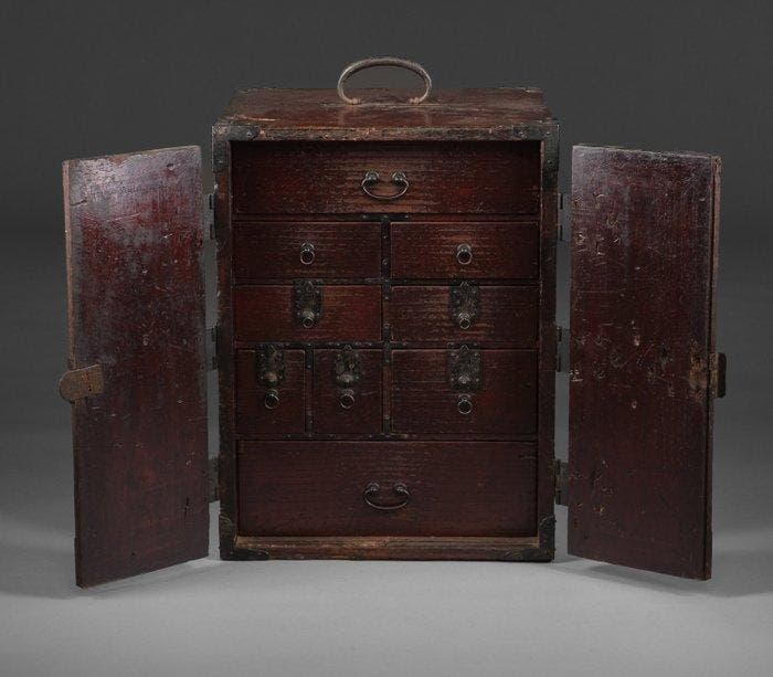 Ryô’biraki chôba’dansu  (documentenkast voor, Antiquités & Art, Antiquités | Autres Antiquités