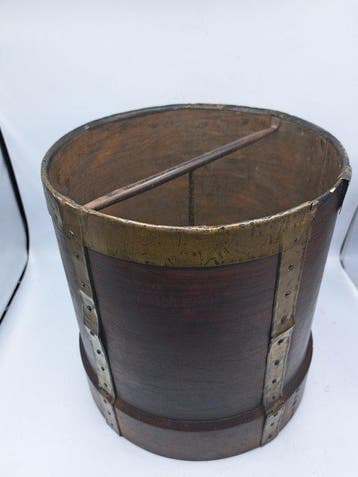 M.F - Emmer - Double Decalitre - Hout, Messing, IJzer -