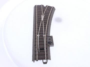 Schaal H0 Trix 62612 handwissel rechts 188.3 mm R2= 437.5..., Hobby & Loisirs créatifs, Trains miniatures | HO, Ophalen of Verzenden