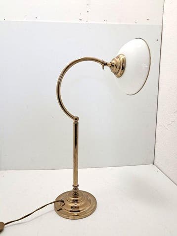 Tafellamp - Messing - Bankiers/notaris lamp