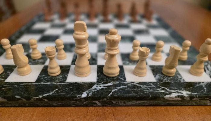 Schaakspel - Marmer, Antiek en Kunst, Curiosa en Brocante