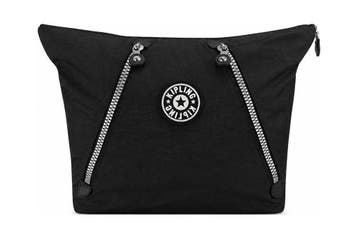 Kipling Handtas Zwart, Verzenden, Zo goed als nieuw, Zwart