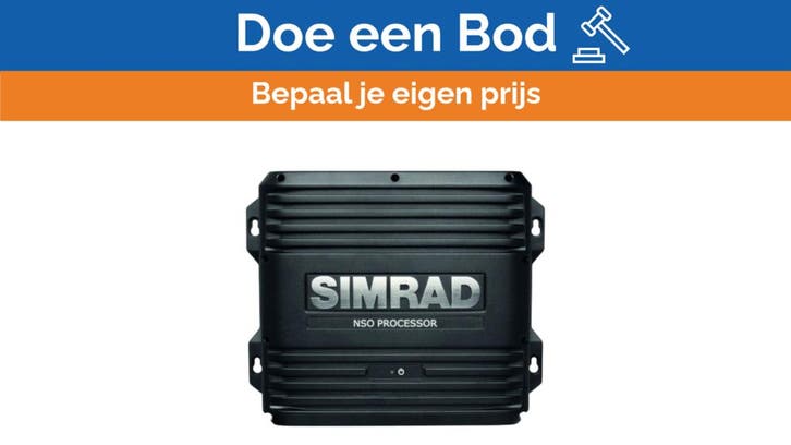 Bieden: Simrad NSO EVO2 multifunctionele navigatie processo, Sports nautiques & Bateaux, Instruments de navigation & Électronique maritime