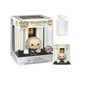 Funko pop! Harry Potter - Gringotts Bank w/Griphook #138, Verzenden
