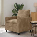 vidaXL bank / zetel Taupe 76 x 81 x 87,5 cm Polyester, Verzenden