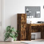 vidaXL Highboard Rook Eiken 31.5 x 32 x 122.5 cm, Verzenden