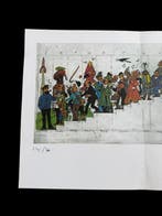 Tintin Lithographie – Tintin Stockel - N&S - Moulinsart