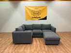 HOEKZETEL MET POEF / SofaCycle / LEVERING / GEREINIGD, Huis en Inrichting, Ophalen of Verzenden, Nieuw