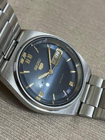 Seiko - 5 7009-3130 Automatic Blue Dial 1970-1980 Men