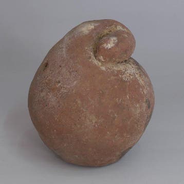 Etruscan Aardewerk Anatomisch votiefmodel van een orgaan