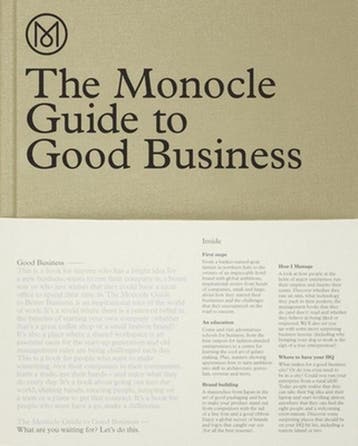 The Monocle guide to good business 9783899555370, Verzenden, Zo goed als nieuw
