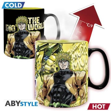 Jojos Bizarre Adventure Jotaro Dio Heat Change Mok, Ophalen of Verzenden, Nieuw
