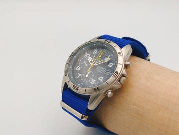 Seiko - Chronograph 100M - Sans prix de réserve - 7T92-0DX0