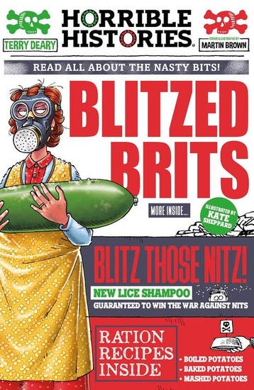 Horrible Histories- Blitzed Brits 9780702312380 Terry Deary, Livres, Verzenden, Terry Deary