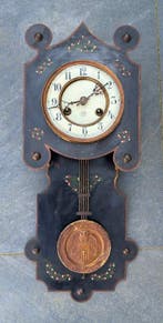 Junghans regulateur klok - Brons, Messing, Diversen, Metaal