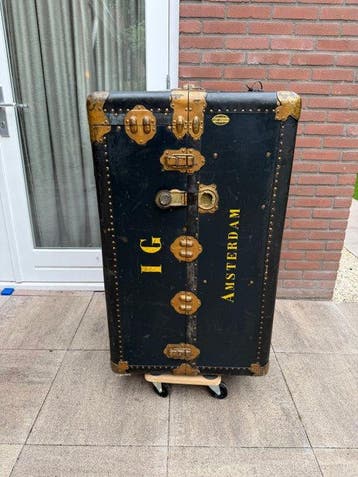 Kist - Leder, Antiek en Kunst