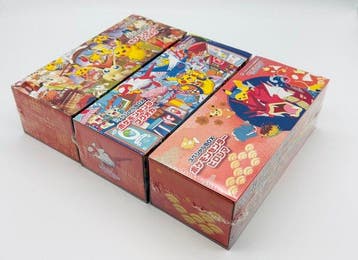 Pokémon - 3 Sealed box - Various sets