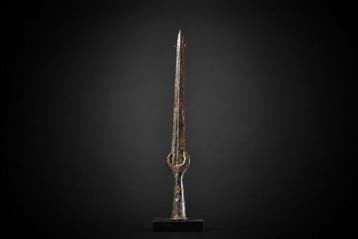 Midden-Oosten Luristan-dolk in brons - 36 cm