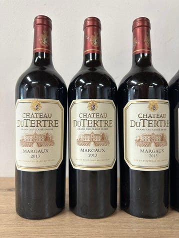 2013 Chateau Du Tertre - Margaux - 6 Flessen (0.75 liter), Collections